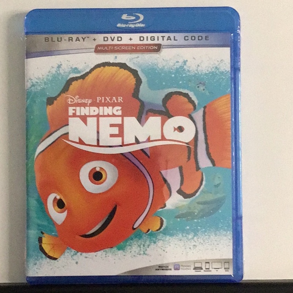 Finding Nemo Blu-ray DVD Digital Code